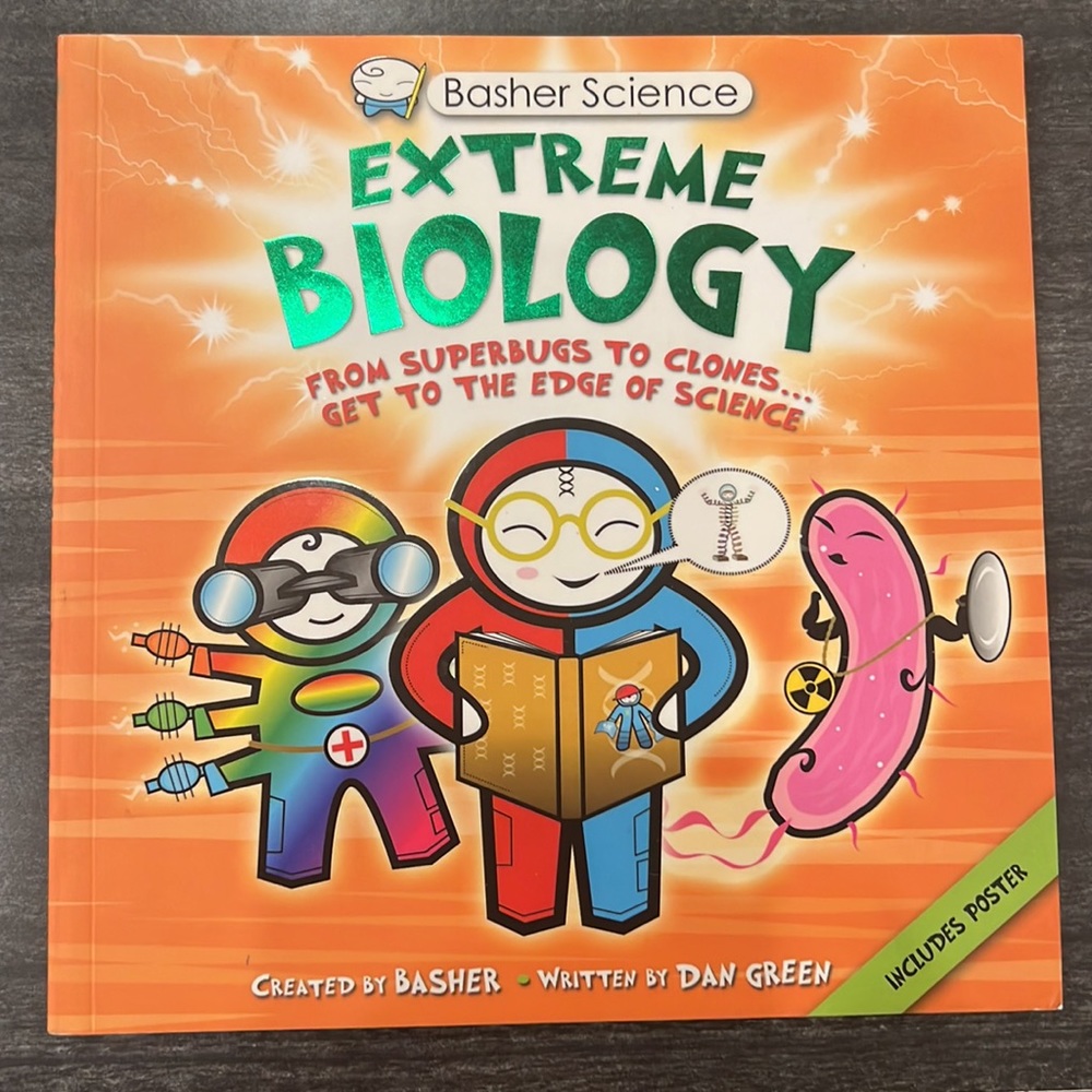 STEM Kid Book! Extreme Biology (Basher Science Series)
by Simon Basher